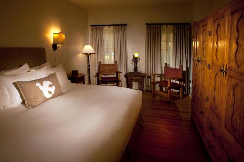 Katil atau katil-katil dalam bilik di Hotel St Francis
