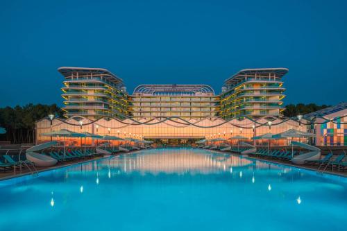 a rendering of a building with a large body of water at Paragraph Resort & Spa Shekvetili, Autograph Collection in Shekvetili