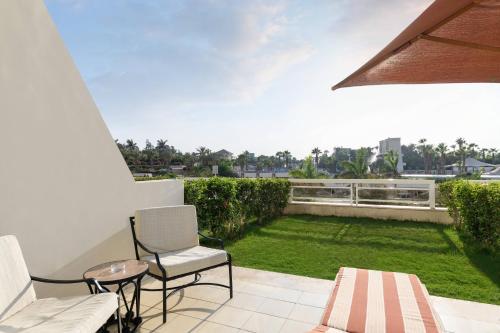 Balkón nebo terasa v ubytování JW Marriott Hotel Cairo