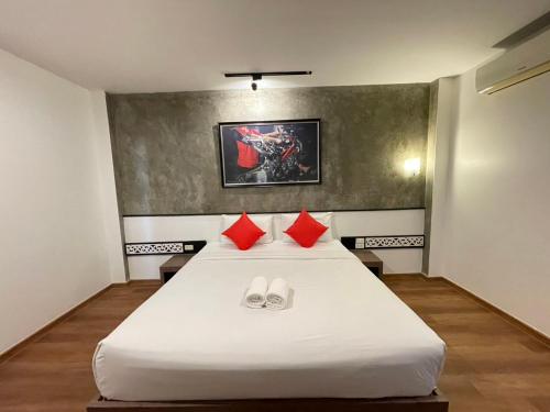 Cama o camas de una habitación en The S Design Hotel