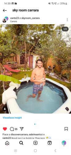 Фотография из галереи Sky Room - Carrara Bubble Room Tuscany Nel ex Convento delle Suore в Карраре