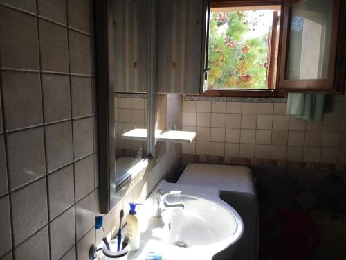 Koupelna v ubytování Villetta a schiera frontemare