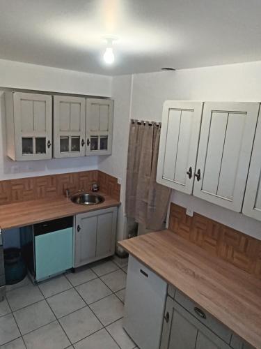 Dapur atau dapur kecil di le charme de l Ancien avec deux chambres