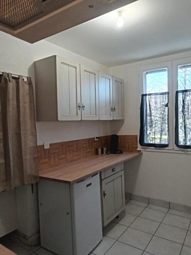Dapur atau dapur kecil di le charme de l Ancien avec deux chambres