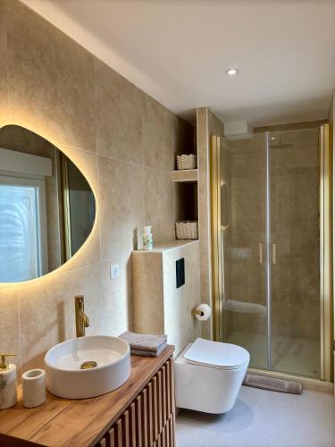 Koupelna v ubytování Studio 1 Metz Centre-ville, Gare