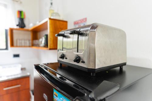 Kuchyň nebo kuchyňský kout v ubytování Cabu House 1