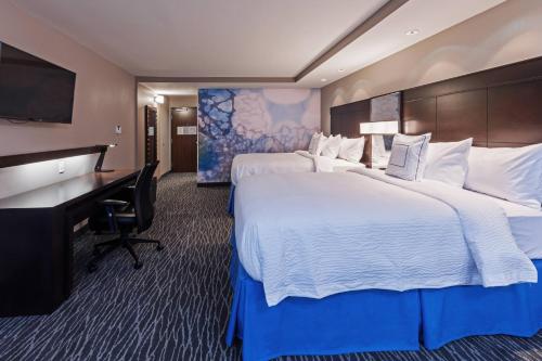 Postel nebo postele na pokoji v ubytování Courtyard by Marriott Abilene Northeast