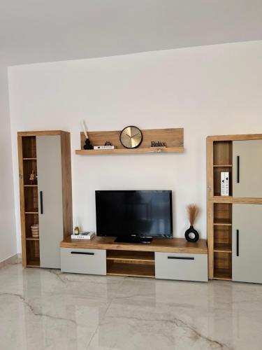 TV a/nebo společenská místnost v ubytování David Home