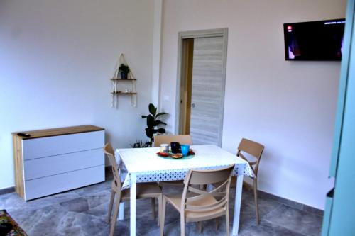 TV a/nebo společenská místnost v ubytování B&B IlTempio