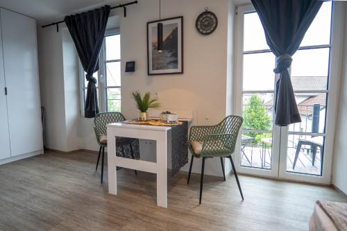 Χώρος καθιστικού στο 24-7 Living Room Passau - Cozy - Balcony - Kitchen
