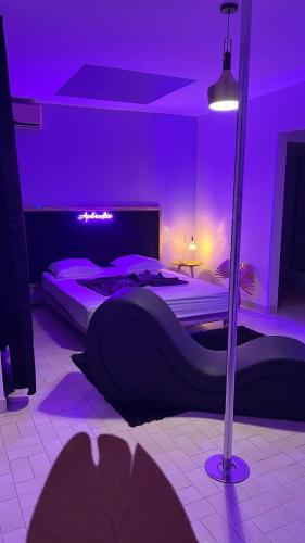 Postel nebo postele na pokoji v ubytování Aphrodite #Love Room#