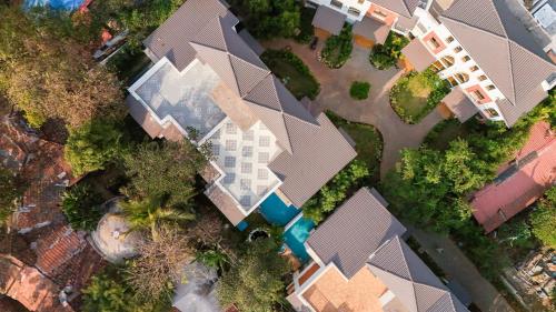Vista aerea di ELIVAAS Laguna Aurelia Luxe 4 BHK Villa Near Popular Beaches With Pool & Garden