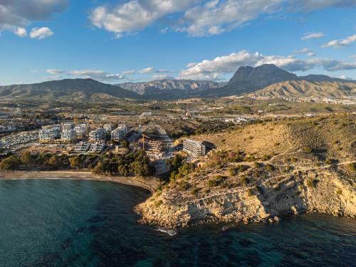 Luftblick auf Cape Town und das Meer in der Unterkunft Pure Sea Apartments Villajoyosa in Villajoyosa