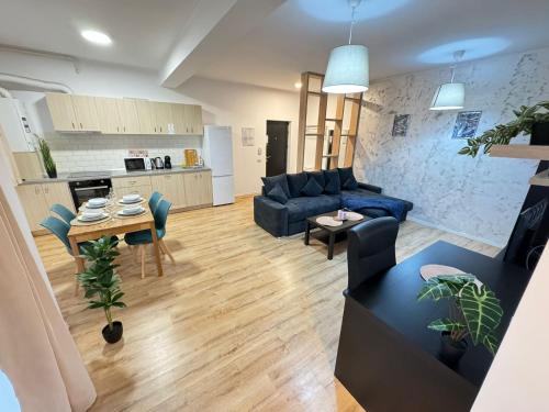 Η κουζίνα ή μικρή κουζίνα στο Premier Luxury Lipatti by Glam Apartments