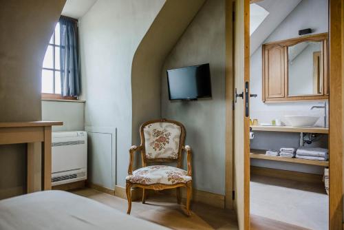 Postel nebo postele na pokoji v ubytování B&B de ZIL