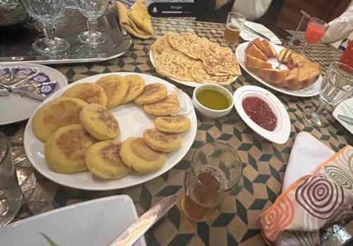 Comida en la casa vacacional o alrededores