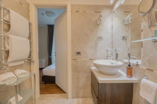 Koupelna v ubytování Green Hotel Poggio Regillo