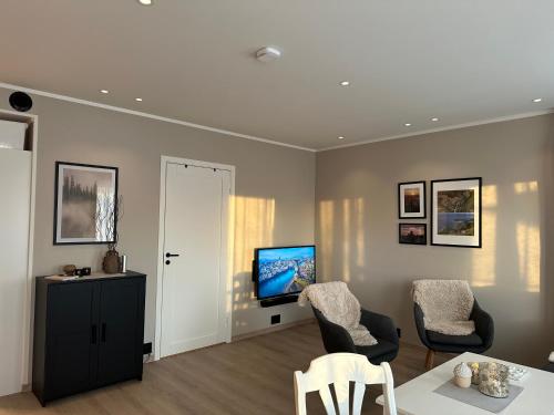 Et tv og/eller underholdning på Tindgaard apartment