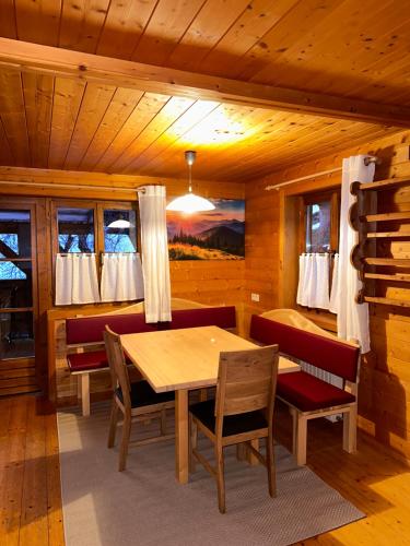 Χώρος καθιστικού στο Ferienwohnung Schieslis