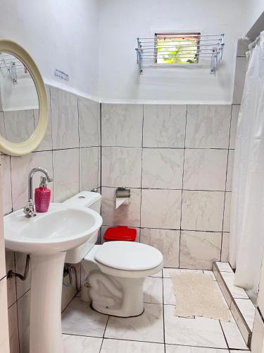 Un baño de Posada El Ceibo