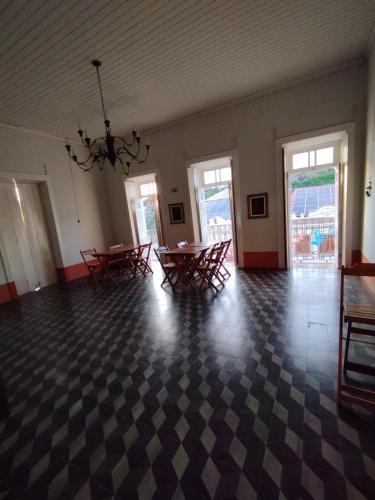 Posezení v ubytování Cenário Hostel e Boteco