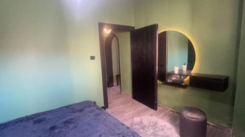 Postel nebo postele na pokoji v ubytování Loft