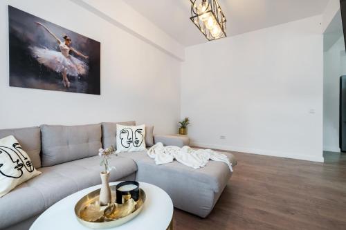 Χώρος καθιστικού στο Pop Up ApartHotel