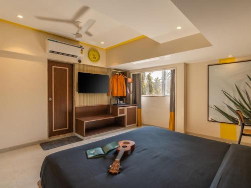 Postel nebo postele na pokoji v ubytování The Hosteller Mumbai, International Airport