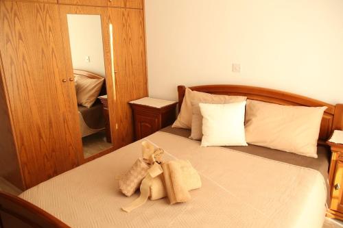 Postel nebo postele na pokoji v ubytování ARMA Resort, 2-bed Cosy Apartment