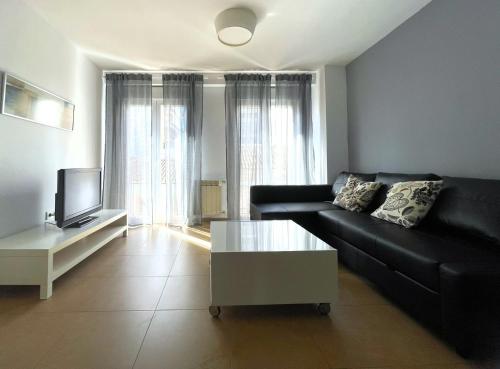 A seating area at Apartamento En El Centro De Ronda