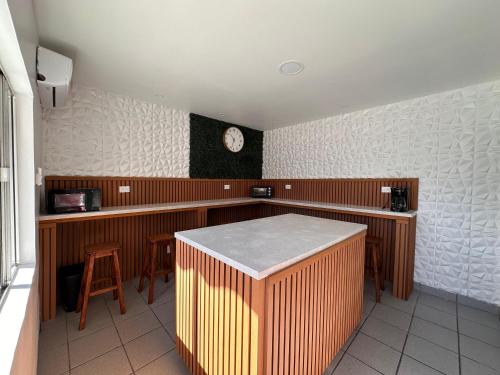 TV a/nebo společenská místnost v ubytování Hotel Guillen