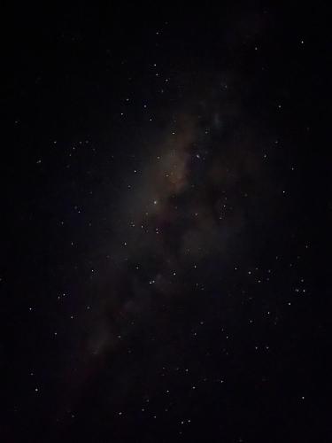 a night sky filled with lots of stars at Cyan Farm in Mount Torrens