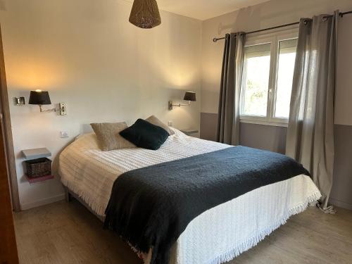 Postel nebo postele na pokoji v ubytování Maison privée style provençal