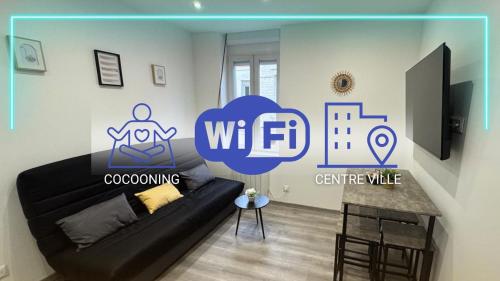 Agréable T2- Centre ville