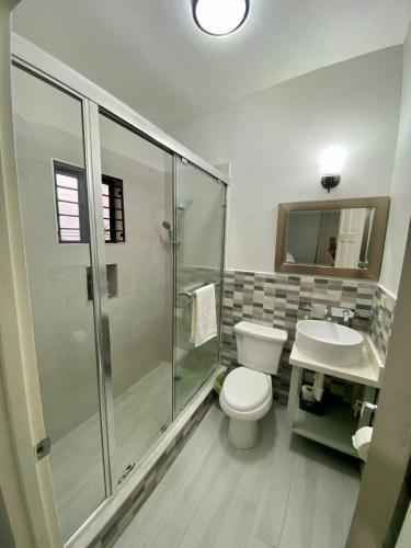 Un baño de Landing Strip