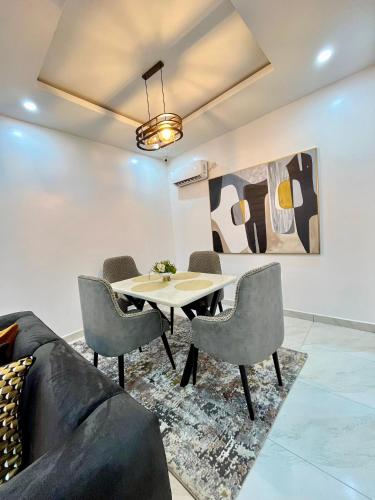 Posezení v ubytování Mide Apartment Ajah Lagod