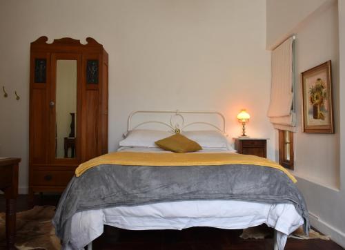 Ένα ή περισσότερα κρεβάτια σε δωμάτιο στο Konka Guest Farm