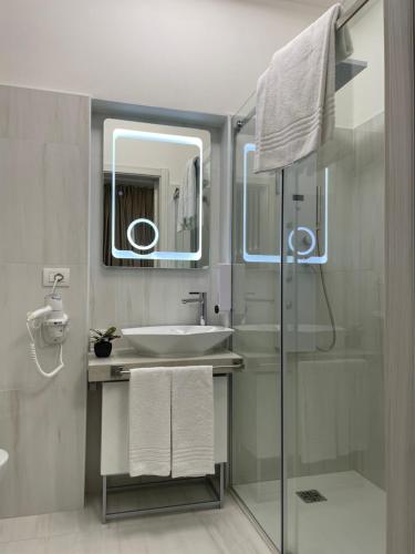 Ένα μπάνιο στο B & B Verde Natura
