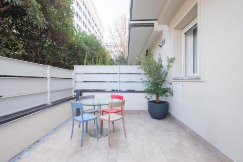 Balkón nebo terasa v ubytování Tempobiancosuites