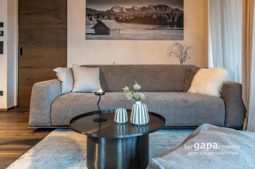 Posezení v ubytování BergAlpine