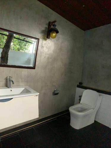 Kupatilo u objektu Nai C Resort
