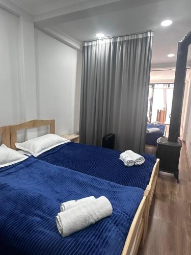 Postel nebo postele na pokoji v ubytování soltanisha