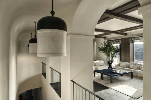 Area soggiorno di Odera, Tinos, Autograph Collection