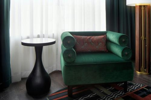 Χώρος καθιστικού στο Hotel Tonnelle New Orleans, a Tribute Portfolio Hotel