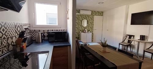 TV a/nebo společenská místnost v ubytování Casa Petits