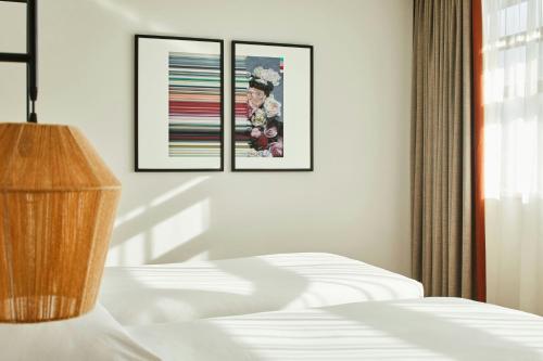 Ένα ή περισσότερα κρεβάτια σε δωμάτιο στο Manchester Marriott Hotel Piccadilly