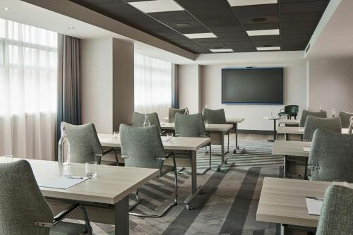 Χώρος καθιστικού στο Manchester Marriott Hotel Piccadilly
