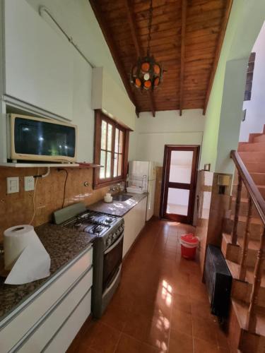 Dapur atau dapur kecil di Quinta Las Amapolas