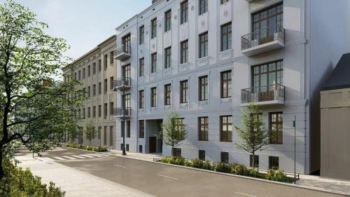 Szmaragdowy apartament w centrum Łodzi