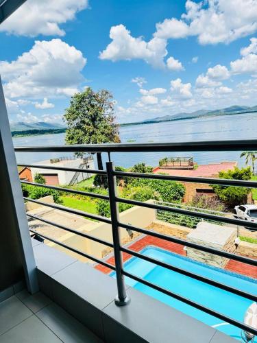 Balkoni atau teres di The Holiday House Harties